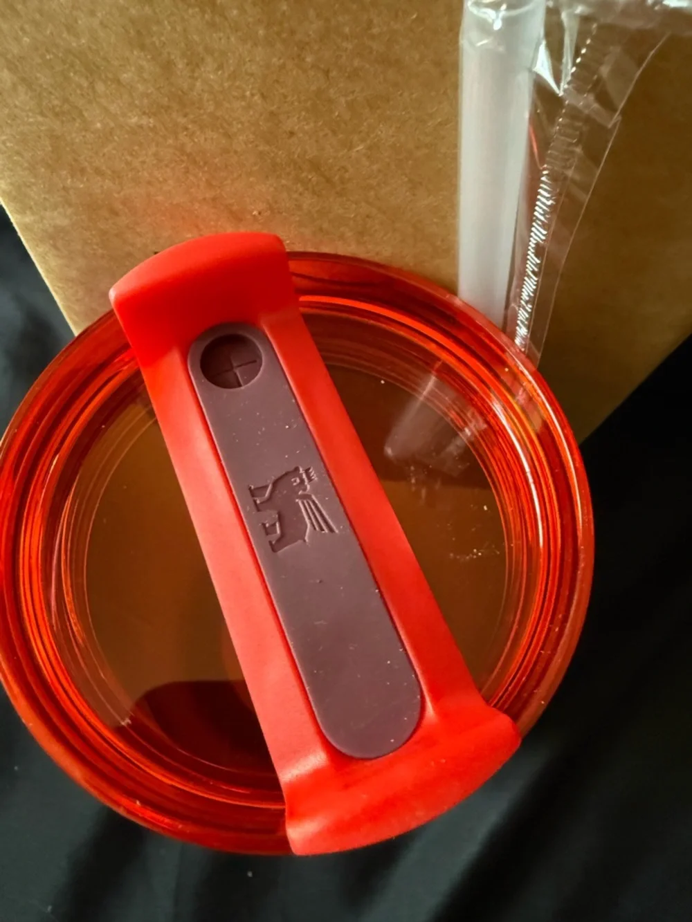 New Stanley 40oz Red Laser Engraved Magical Castle and Friends with Straw - Picture 13 of 14